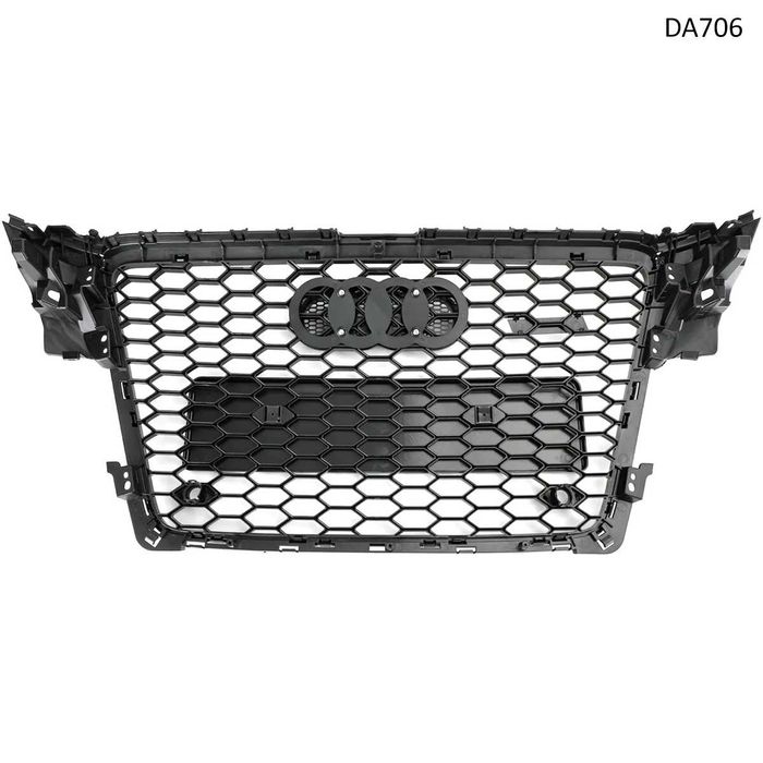 Предна решетка Audi A4 B8 Пчелна пита 08-12 централна мрежа броня