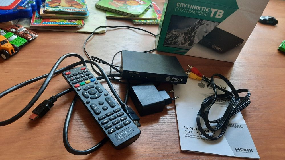 Ресивер Alma tv в рабочем состоянии