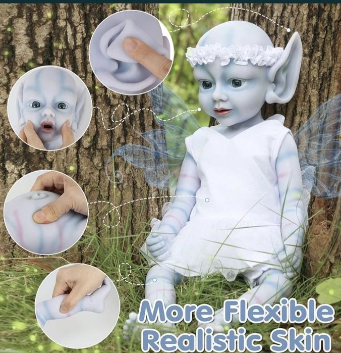 Силиконова кукла Аватар