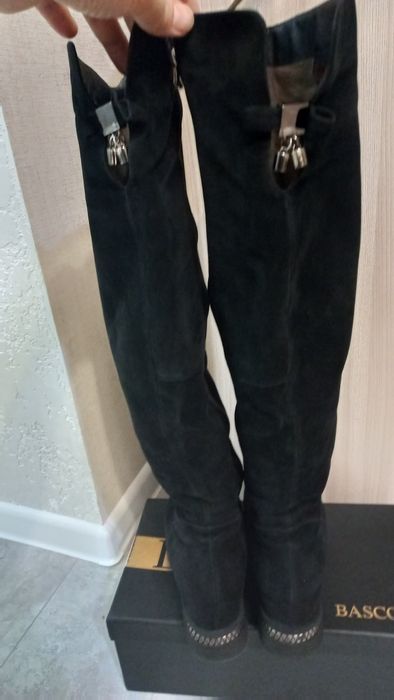 Продам сапоги ботфорды