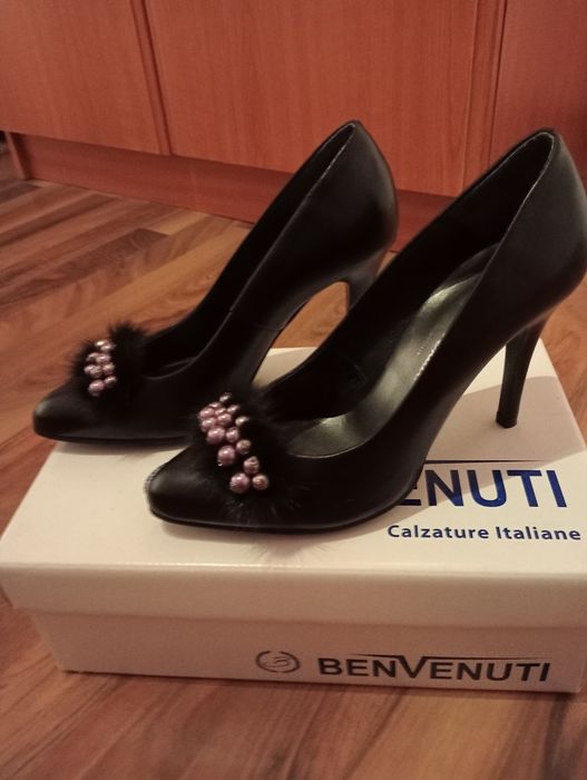Pantofi din piele Benvenuti