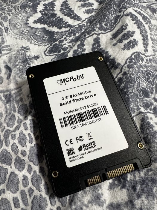 SSD 512gb sata диск накопитель память
