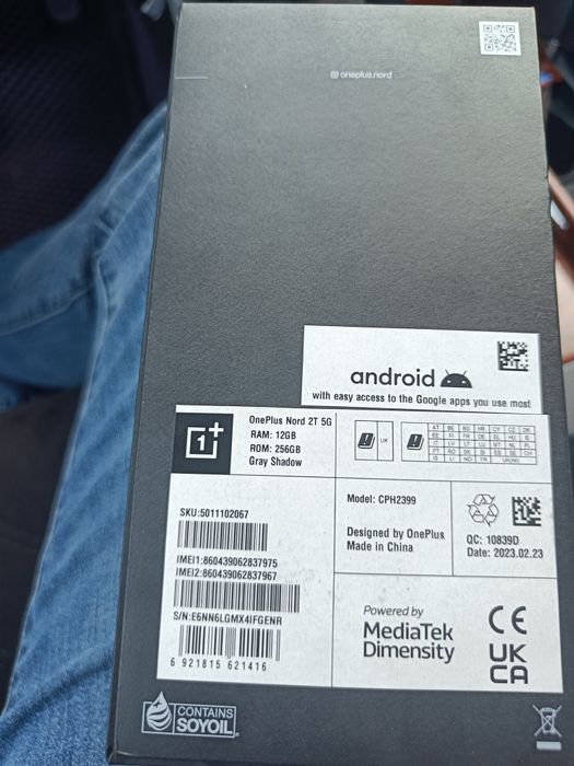 Oneplus Nord 2t   12 Гб... ОЗУ 256