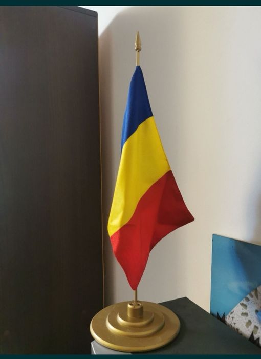 Steag Romania de birou Drapel Romania