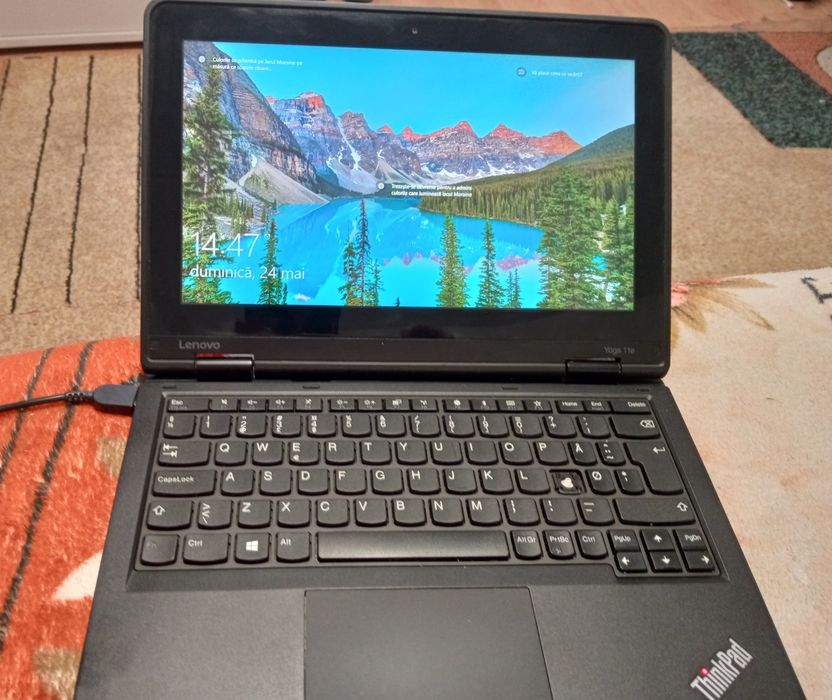 Lenovo Yoga 11e 2-în-1 touchscreen – Windows 10 Pro