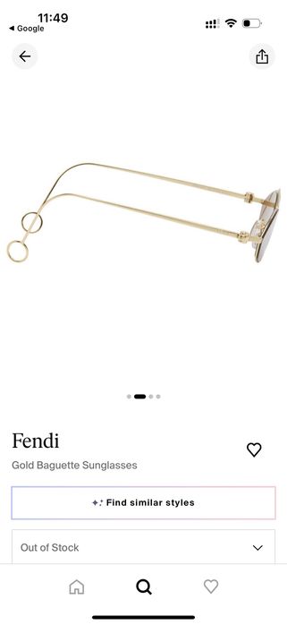 Fendi нов модел очила