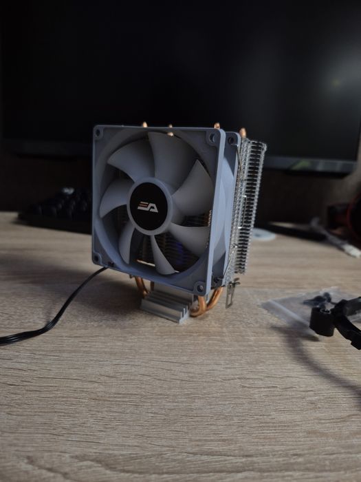 Кулер rgb с 2 теплотрубками