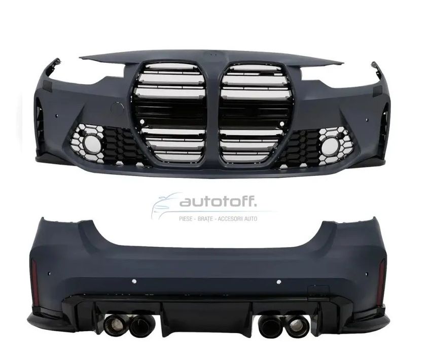 Pachet compatibil cu BMW Seria 3 F30 (2011-2019) Conversie la G80 Design