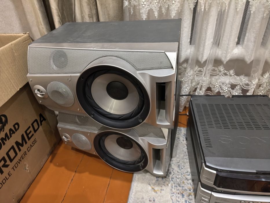 Музыкальный центр sony mhc w555