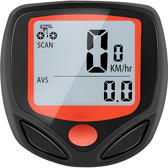 Ciclocomputer 14 functii bicicleta afisaj LCD usor de montat si citit