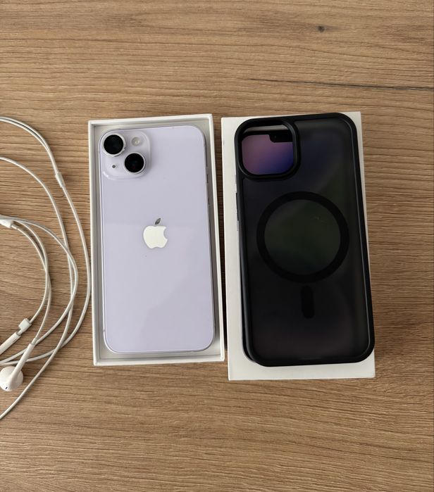 iPhone 14 – 128 GB – Mov – stare foarte bună – baterie 86%