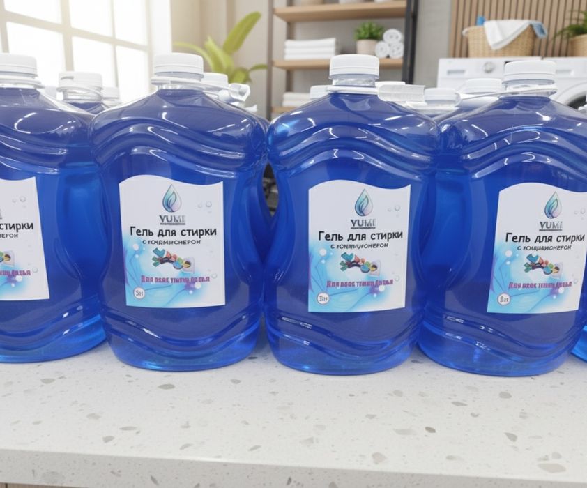 Гель для стирки с кондиционером!