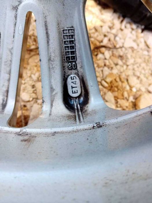 Продавам Лети Джанти 16 5х112 ет45 7j със зимни гуми 225/55