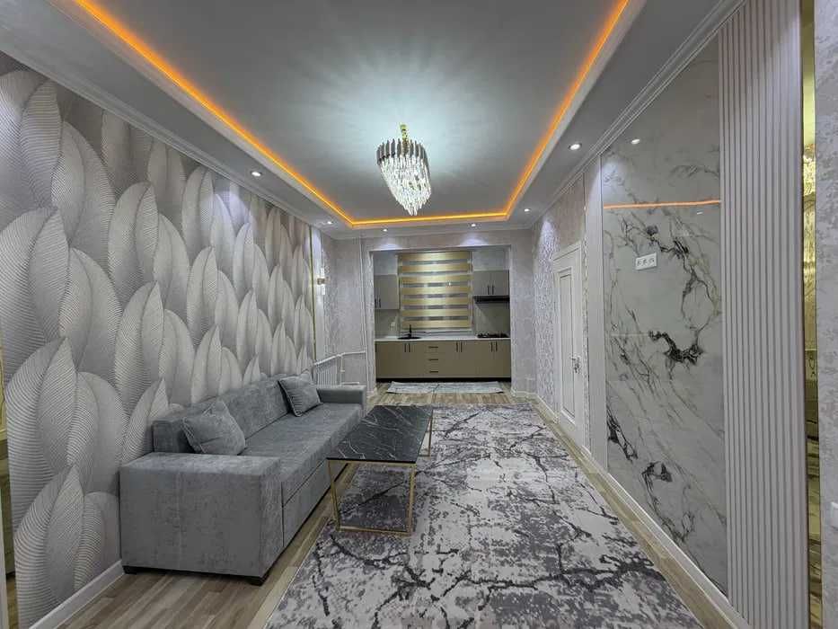 Продаётся 2/2/4 Авиасозлар-4 Евро ремонт с мебелью Балкон 1.5х3