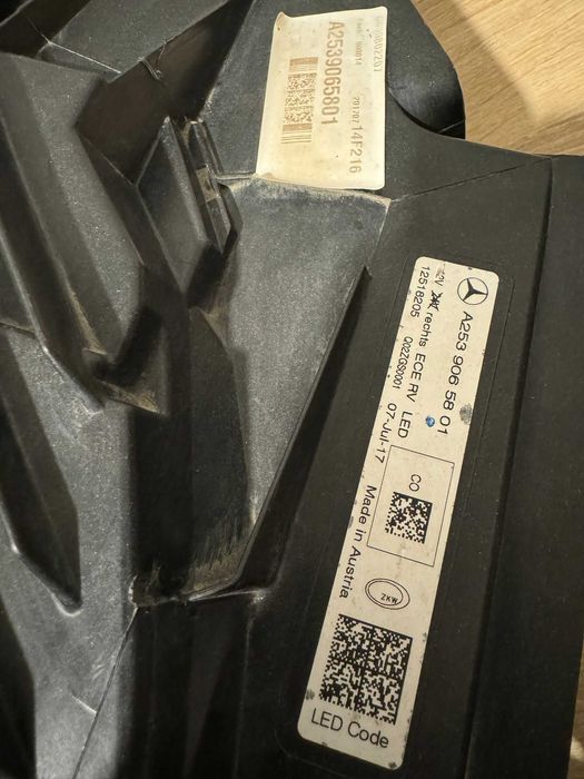 Far led dreapta Mercedes GLC W253 C253 2015 2018