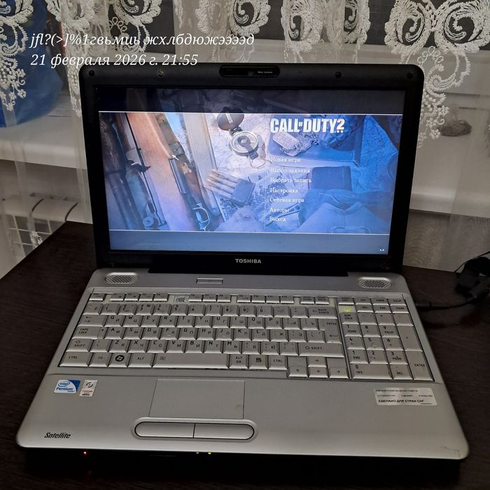 Тoshiba оригинал!!! Ram 4гб, проц DualCore, hdd 300