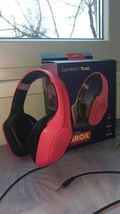 Геймърски слушалки Gaming Headphones TRUST GXT 415 ZIROX PINK 24992