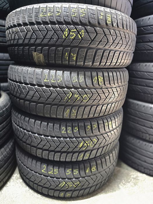 4x 225/55/18 M+S PIRELLI Stare excelentă