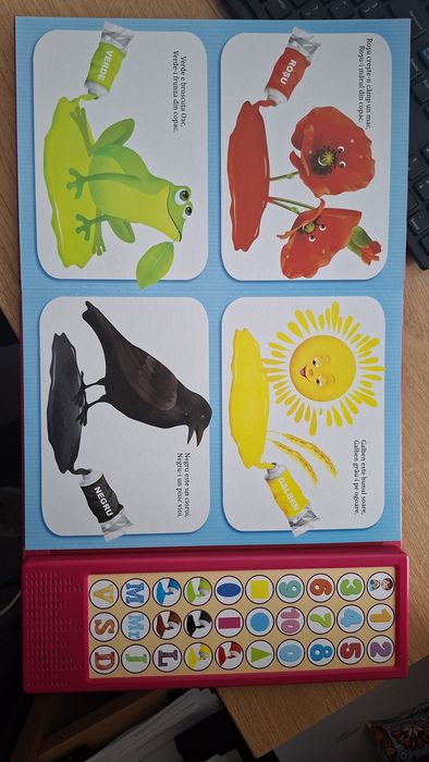 Carte cu sunete,  editura Dorinta - Numere