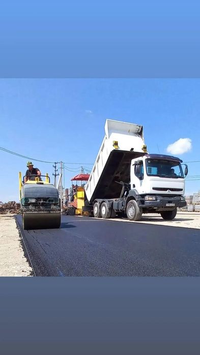 Асфальтирование Асфальт Укладка асфальта