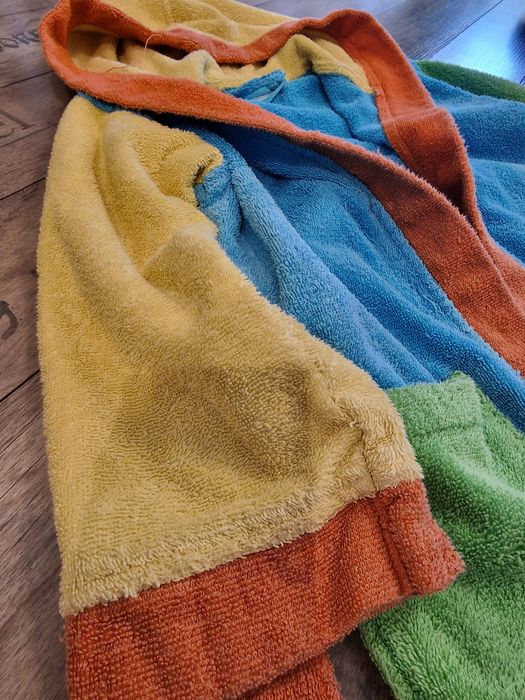 Детски памучен халат за баня