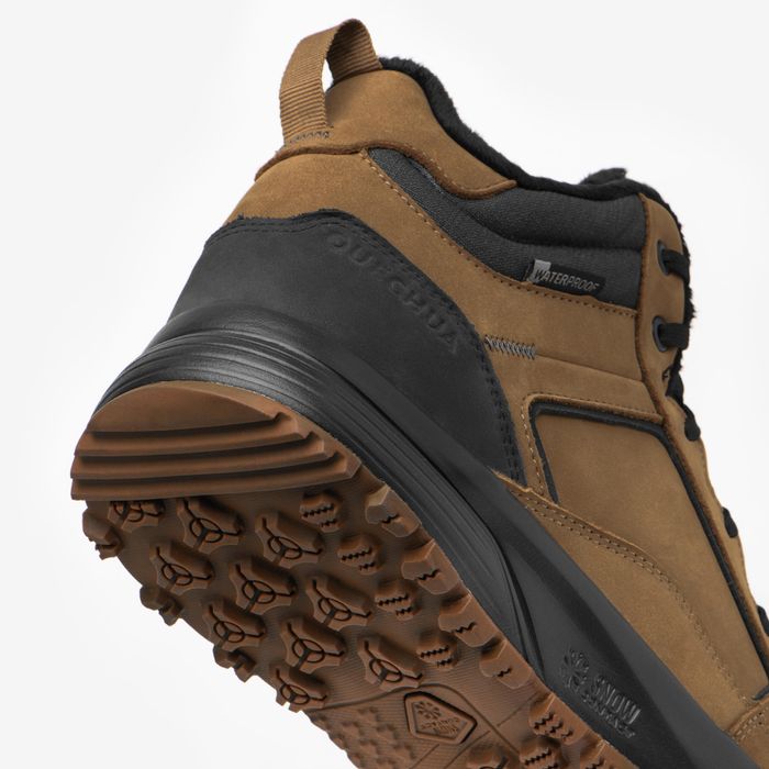 Ghete Mid Piele Iarnă Călduroase - produs resigilat Decathlon