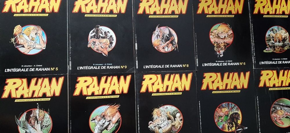 Colecție reviste Rahan - L'integrale de Rahan