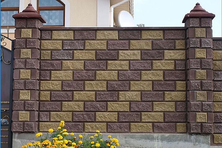 Рваные блоки гладкие блоки