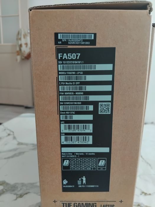 Asus TUF gaming Игравой RTX4060