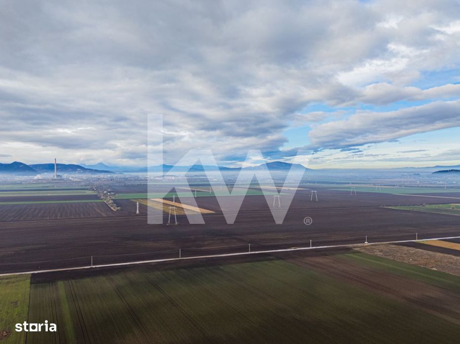 Teren exceptional pentru investitii industriale langa Brasov