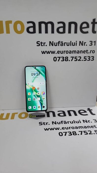 Telefon mobil Honor 200 Smart, 4GB RAM, 256GB, 5G, Midnight Black -N-