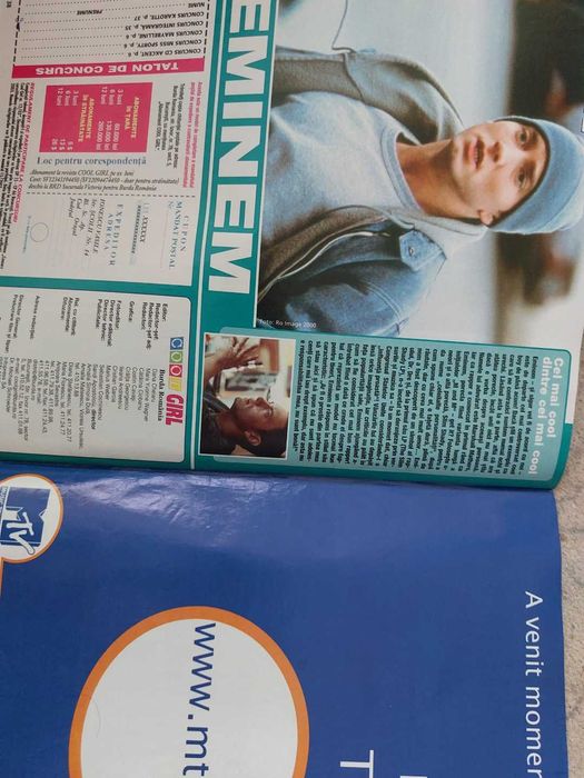 Revista vintahe Cool Girl Romania nr 12  / 2003