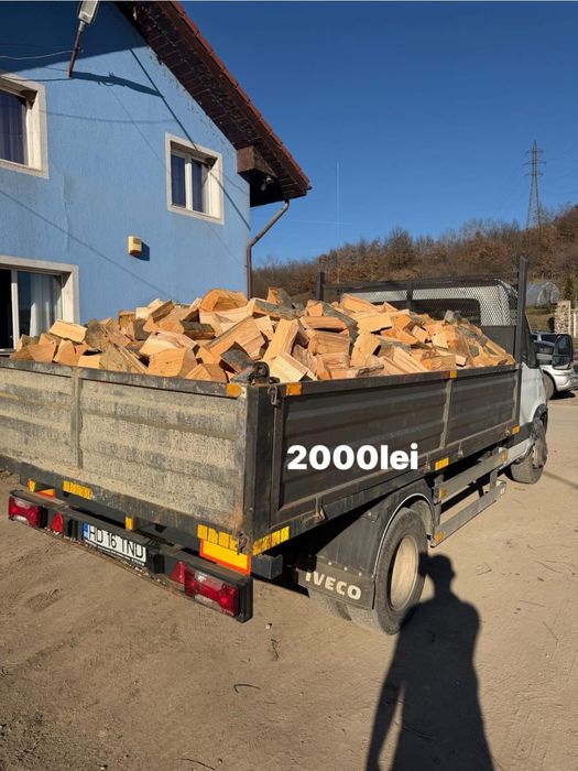 Lemn de foc taiat si crapat esenta tare Fag crapat boci sau 3m