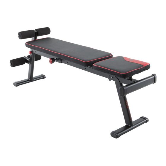 Aparat multifunctional + banca reglabila (Domyos 500 - fitness)