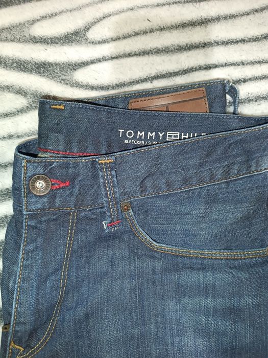 Дънки Tommy Hilfiger оригинални тъмен деним slim fit #30-31