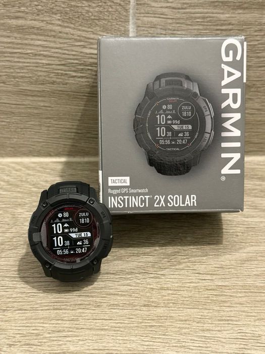 Garmin instinct 2x solar tactical