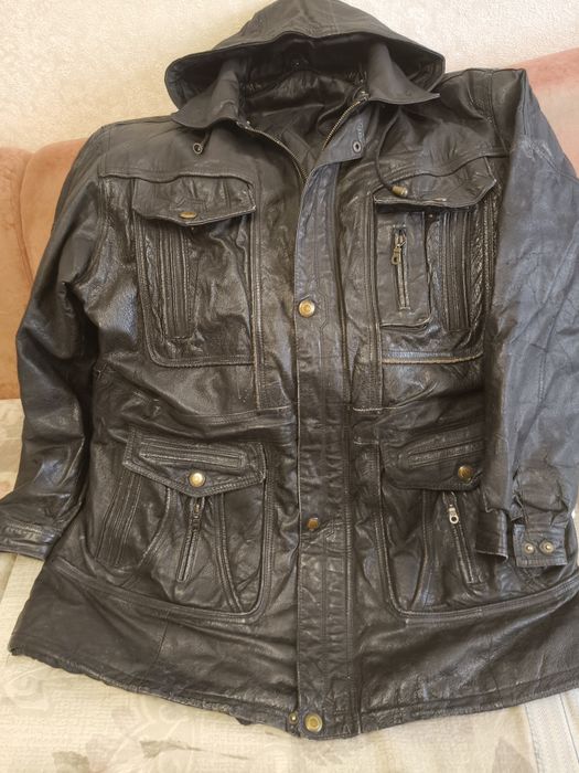 Куртка мужская кожаная