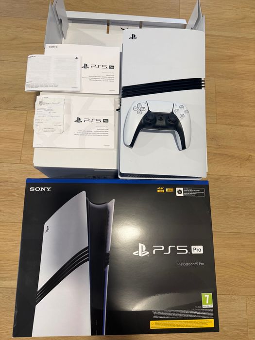 PlayStation 5 pro 2TB, 1 gamepad. Used from 2026