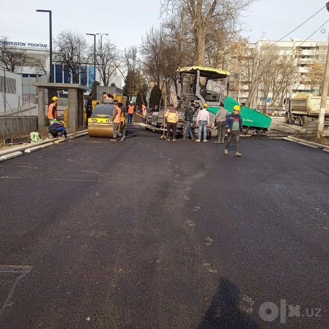 Asfalt xizmati melki sifatli HAMYONBOB narxlarda Асфалть