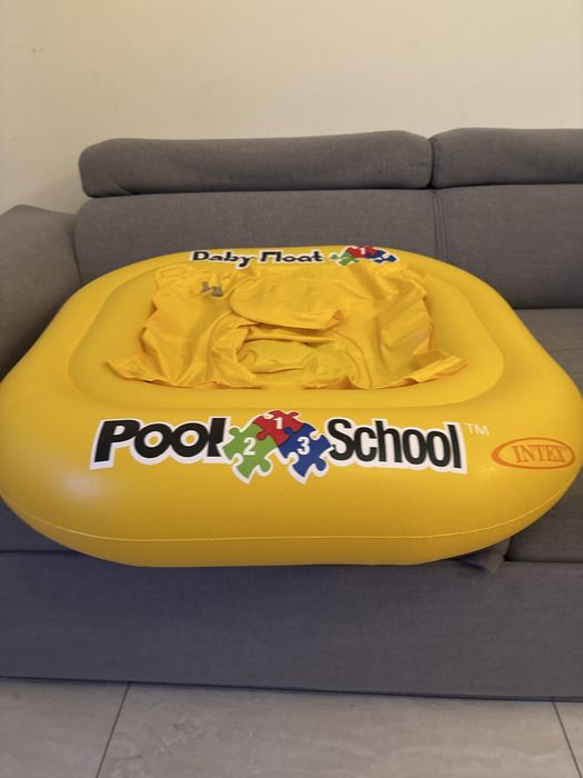 Colac gonflabil cu scaun pentru copii - Intex Baby Float