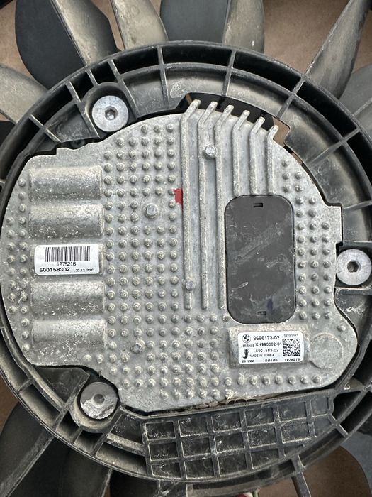 вентилятор охлаждения бмв х7