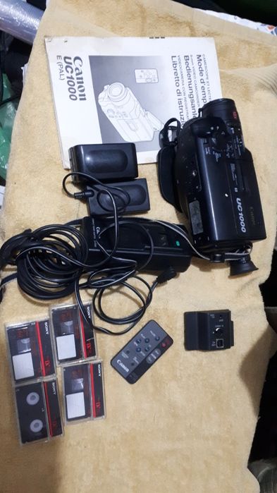 Camera Video Canon UC1000 Vintage/Colecție Transport Gratuit