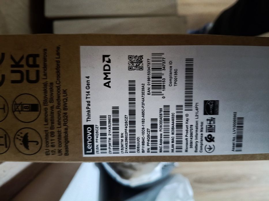Lenovo ThinkPad T14 Gen 4 AMD