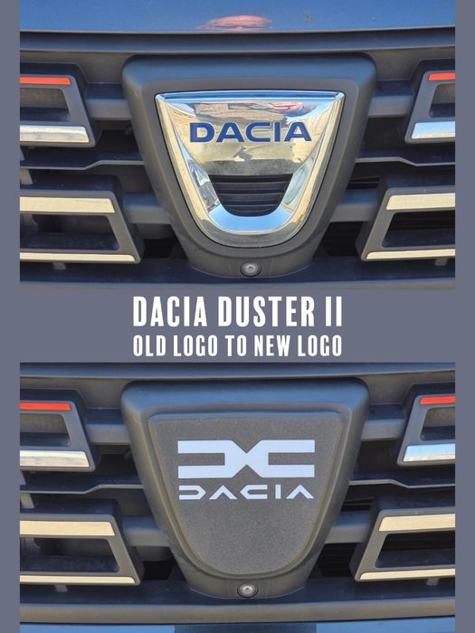 Siglă Dacia ( Duster 1 / Duster 2 / Sandero ) - printata 3d