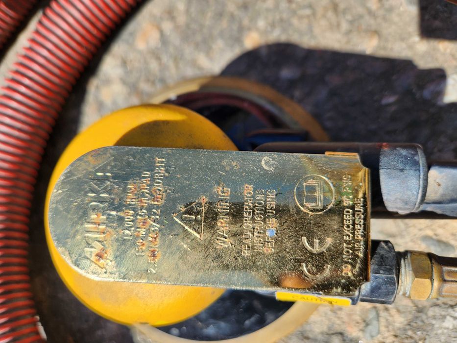 MIRKA Пневматичен ексцентършлайф 481 л/мин, 6.2 бара, 150 мм 2.5 мм