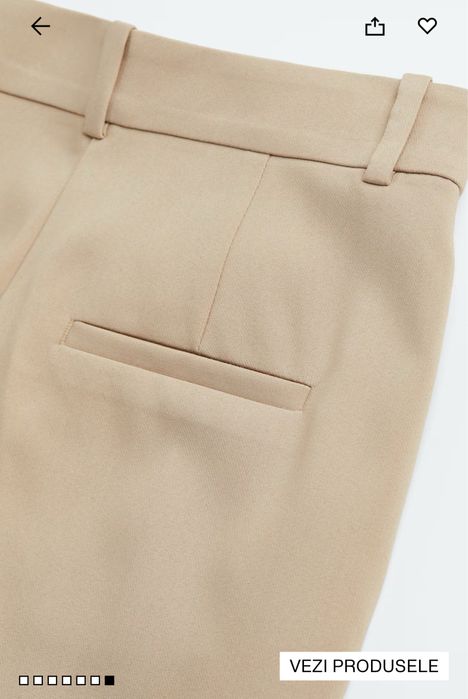 Pantaloni tigareta office H&M 36