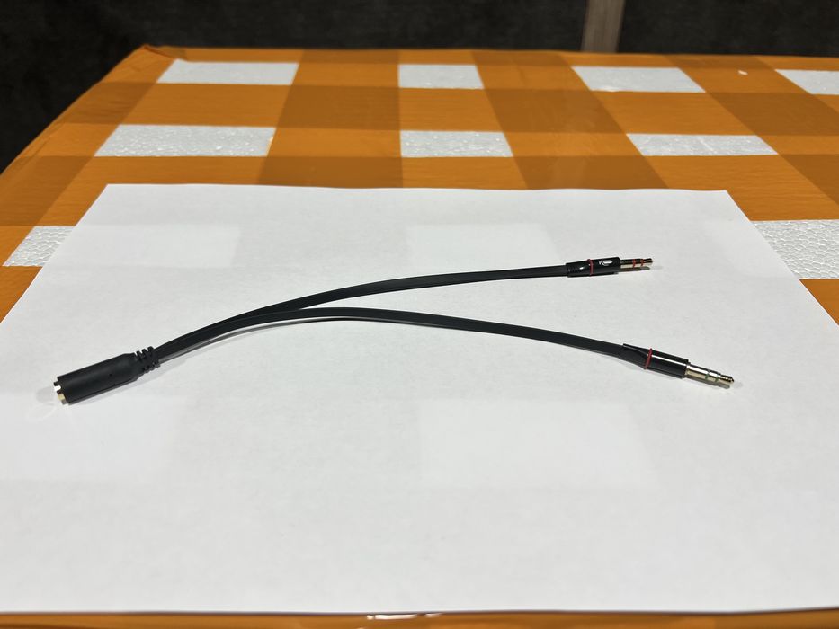 Разветвитель переходник для наушников