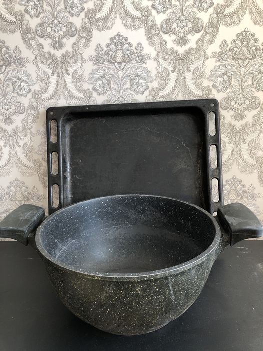 Сковородки,казан, ковш,блиница,противень