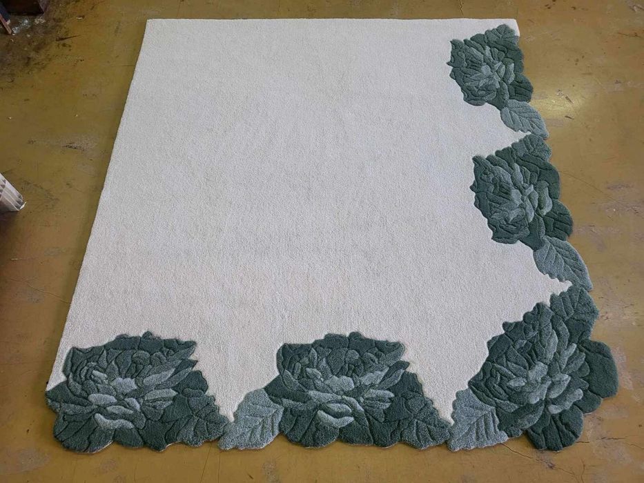 Ръчен килим от вълна 210х230см / ЧИСТО НОВ, ОПАКОВАН