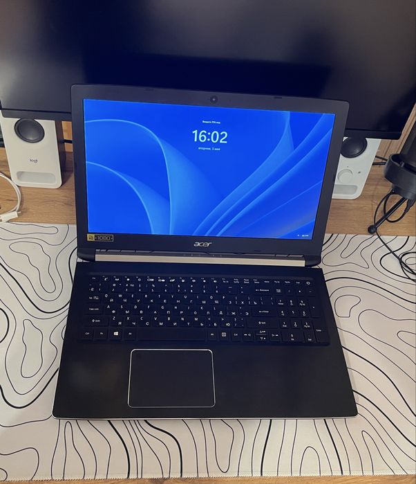 Ноутбук Acer Aspire 7 | i7 | gtx1050ti